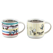 PEANUTS （ピーナッツ） マグカップ 大きめ 約350ml ペアセット （2個入り） リサイクルセラミック SN910-13