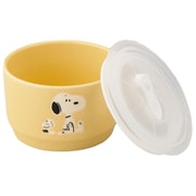 PEANUTS (ピーナッツ) more SNOOPY レンジパック キャニスター 保存容器 S 約10cm イエロー SN843-45