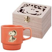 PEANUTS (ピーナッツ) スヌーピー マグカップ 約340ml 木箱入り フライングエース SN982-11H