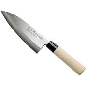 和包丁 出刃包丁 180mm ステンレス 白木柄 左利き用 #804-202