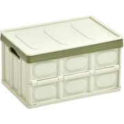 ONOD0114PLGRE [Asoby 防水カバー付き 折りたたみBOX （50L） グリーン]