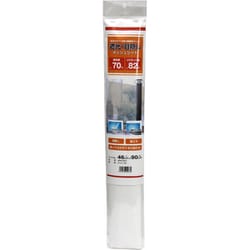 省エネ 遮光 プライバシー保護 そのまま貼れる 窓用 目隠し メッシュ ホワイト 46cm×90cm GPM-4631 46cm×90cm