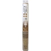 トイレマット 吸着 抗菌 全面トイレ模様替えシート 90×170cm ブラウン [貼ってはがせる 抗菌 消臭 防水 模様替え シート トイレ床全面用 スクラップウッド ブラウン 90cm×170cm]