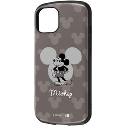 IN-DP36AC4/MK23 [iPhone 14/13用 『ディズニーキャラクター』/耐衝撃ケース MiA/ミッキーマウス グレー]