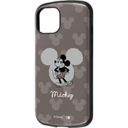 IN-DP36AC4/MK23 [iPhone 14/13用 『ディズニーキャラクター』/耐衝撃ケース MiA/ミッキーマウス グレー]
