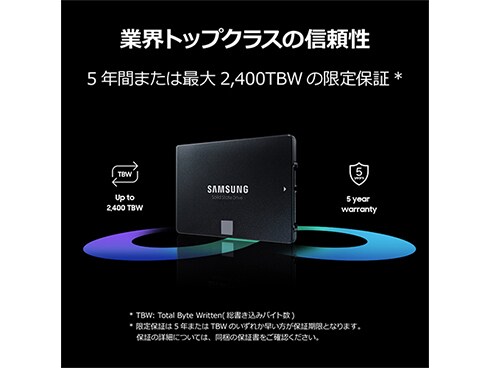 ヨドバシ.com - SAMSUNG サムスン MZ-77E4T0B/IT [SSD 870 EVO
