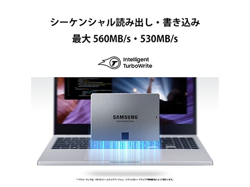 ヨドバシ.com - SAMSUNG サムスン MZ-77Q1T0B/IT [SSD 870 QVO ...