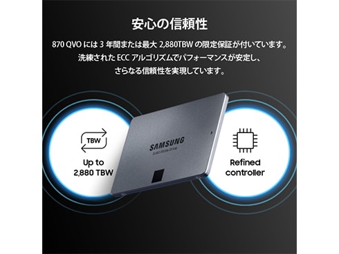 ヨドバシ.com - SAMSUNG サムスン SSD 870 QVO ベーシックキット 8TB ...