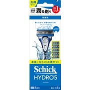 ハイドロ5ベーシック コンボパック ホルダー 刃付き+替刃4コ