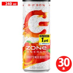 ヨドバシ.com - サントリーフーズ ZONe ENERGY FRUITS MIX BOOST 240ml 