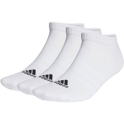 SPW クッション ローカット ソックス 3P EBB61 HT3434 ホワイト/ブラック Mサイズ(25-27cm) [スポーツソックス]