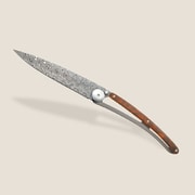 deejo damascus Snake wood DJ-0008 [アウトドア ナイフ]