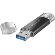 U3C-STD32G/K [IODATA USBメモリー 32GB USB-A＆USB-C搭載 USB 3.2 Gen 1対応 ブラック]
