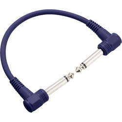 15cm L/L パッチケーブル ブルー （エフェクター接続用など） TDPC-015/BL （15cm L/L）