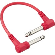15cm L/L パッチケーブル レッド (エフェクター接続用など) TDPC-015/RD (15cm L/L)
