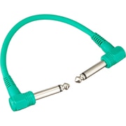 15cm L/L パッチケーブル グリーン (エフェクター接続用など) TDPC-015/GRN (15cm L/L)