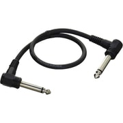30cm L/L パッチケーブル ブラック (エフェクター接続用など) TDPC-030 (30cm L/L)