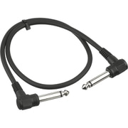 50cm L/L パッチケーブル ブラック (エフェクター接続用など) TDPC-050 (50cm L/L)