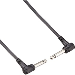 100cm L/L パッチケーブル ブラック （エフェクター接続用など） TDPC-100 （1m L/L）