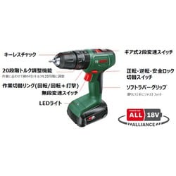 ヨドバシ.com - BOSCH ボッシュ EID118 [コードレス振動ドリル 18V