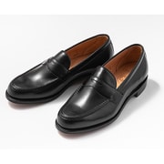 HUDSON BK 7.0 [正規品 コインローファー HUDSON BLACK CALF 7.0F（日本サイズ：約26.0cm）]