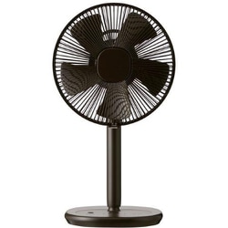 リビング扇風機 ACモーター搭載 リモコン付き そのまま収納 ブラウン XQS-H710-T