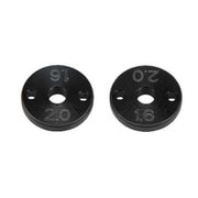 Z2-S162A YZ-2/4用 2.0mm厚Φ1.6x2穴 ピストン 黒 [ラジコンパーツ]
