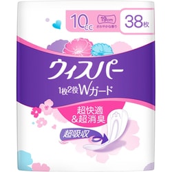 ウィスパー1枚2役Wガード10cc 38枚