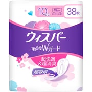 ウィスパー1枚2役Wガード10cc 38枚