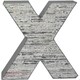 Display Letter X 0134-106