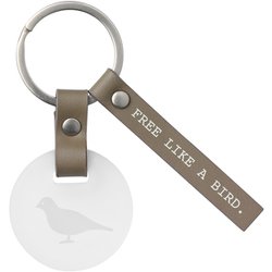 Glass Keyholder Bird 0134-371
