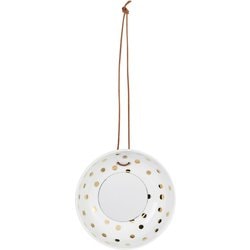 Porcelain mirror dots 0134-728