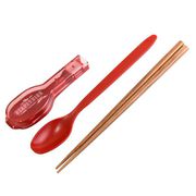 ステイプル 抗菌コンビセット&ハーフケース L レッド PCA377327