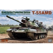 5091 1/35 T-55AMD 中戦車 w/ドローストシステム＆可動式履帯 [組立式プラスチックモデル]