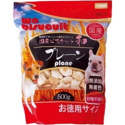 国産ビスケット和 プレーン お徳用サイズ 500g