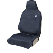 4100-10BL [シートカバー Leeデニム エプロンタイプ 前席1枚入り ブルー]