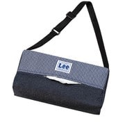 7414-05BL [ファンシー Leeヒッコリー ティッシュカバー 25×12cm ブルー]