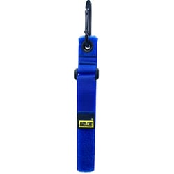 CT25-A28-BU [キャリングテープホルダー 25mm幅×700mm ハトメ付き 青]
