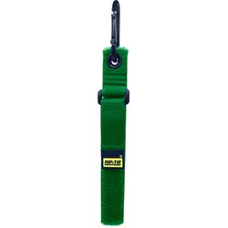 CT25-A28-GN [キャリングテープホルダー 25mm幅×700mm ハトメ付き 緑]