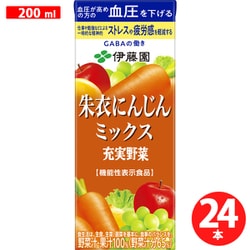 ヨドバシ.com - 伊藤園 充実野菜 朱衣にんじんミックス 200ml×24