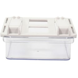 LD-324 [冷蔵庫 収納 ケース 棚下 吊り下げ トレー 引き出し S ワームグレー StyleStorage]