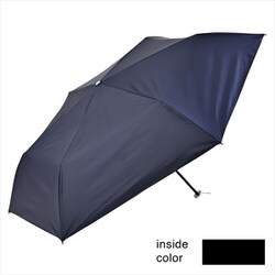 折りたたみ傘 晴雨兼用 遮光スレンダーミニ55 55cm 手開き式 UVカット加工 PU加工 薄手 遮熱 遮光 高耐水圧 安全ろくろ スレンダー ネイビー 23882