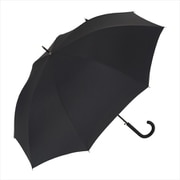 長傘 晴雨兼用 Peach drop(ピーチドロップ)耐風ジャンプ65 65cm ジャンプ式 グラスファイバー骨(親骨) UVカット加工 超はっ水 耐風 ブラック 51751