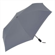 折りたたみ傘 晴雨兼用 Peach drop(ピーチドロップ) オートマティックミニ58 58cm 自動開閉 超はっ水 自動開閉 UVカット加工 グレー 51783