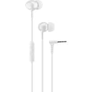 AUINEARW [VOICE IN-EAR iPhoneスマホ用 3.5mm対応 カナル型マイク付イヤホン 白]