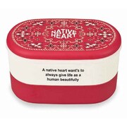 Native Heart ファミリーランチ バンダナ 弁当箱 3000ml 入れ子 ピクニック レッド