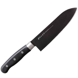 濃州正宗 三徳包丁 チタンコーティング 170mm ST001