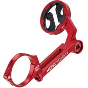 サイクルコンピューターパーツ KCNC サイクルコンピューターホルダー 31.8MM アルミ GARMIN用 レッド 2ND 003492