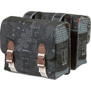 キャリアバッグ BASIL ボエム ダブルバッグ 37X15X37CM 35L チャコール 012354