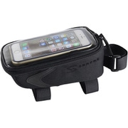 トップチューブバッグ SERFAS スマートフォントップチューブバッグ 10X8X18CM 0.4L ブラック 013941